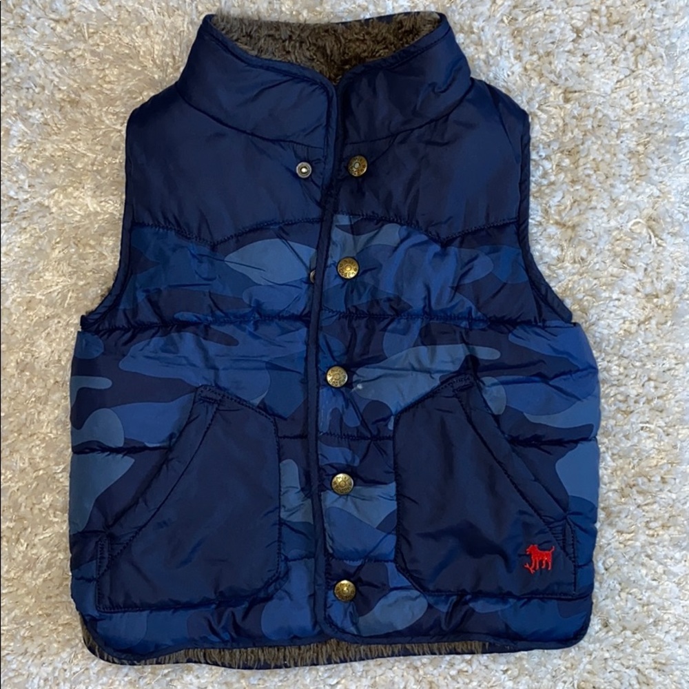 Mini Boden Camo Vest